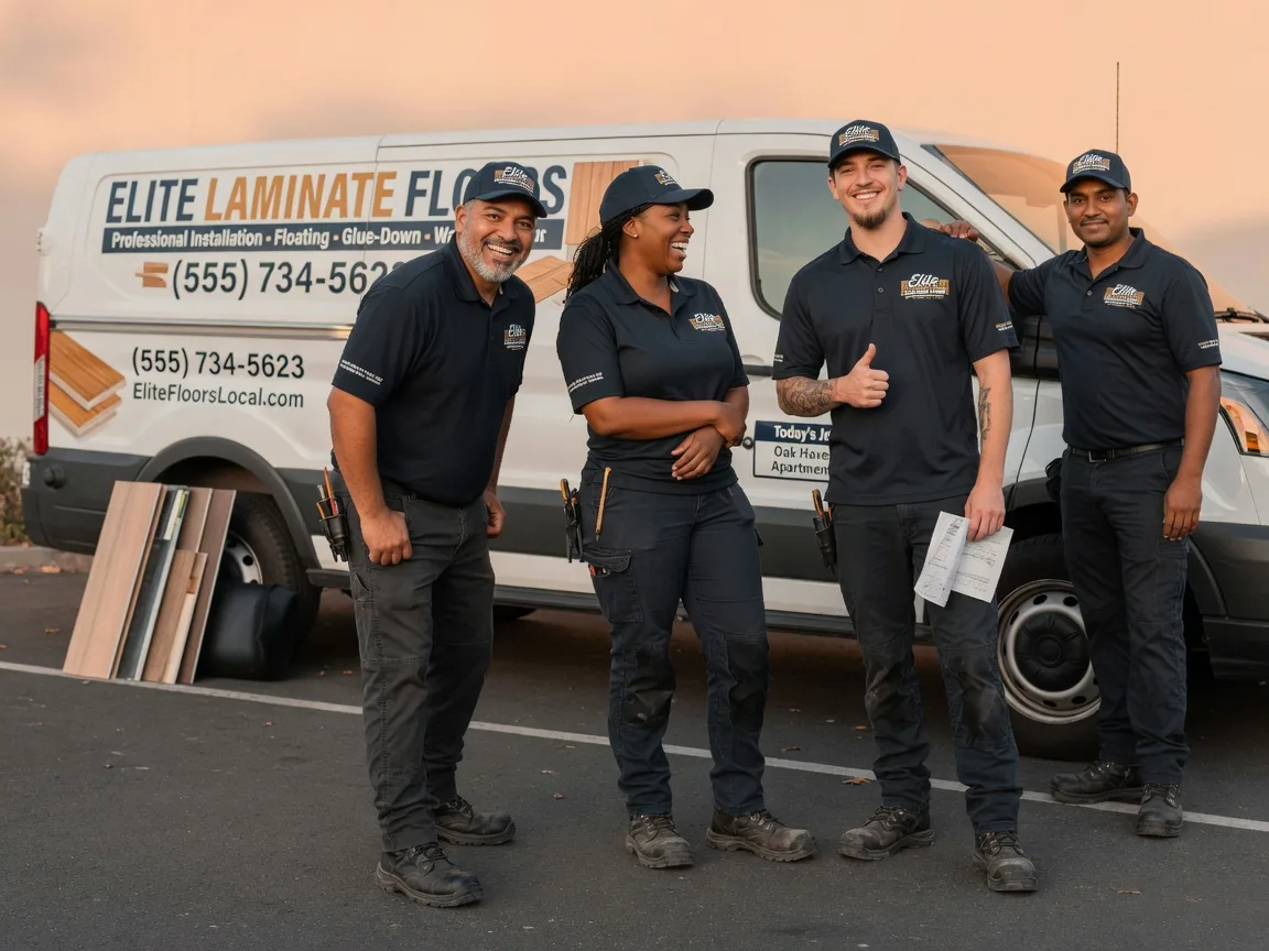 Laminate flooring installation company in Junedale, PA